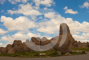 The amazing city of rocks state park in new mexico