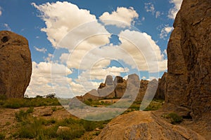 The amazing city of rocks state park in new mexico