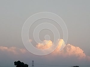 Amazing cloud in India