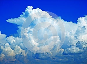 The amazing clouds over the Alps mountain range over the river Rhein valley and Alpstein region