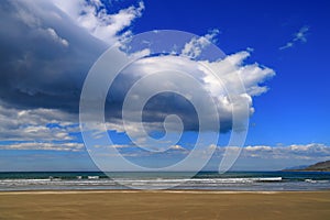 Amazing cloudscape over the sea