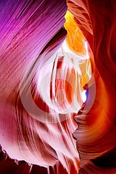 Curves and Colors in Antelope photo