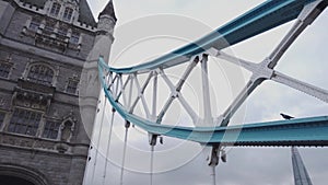 Amazing construction of Tower Bridge in London