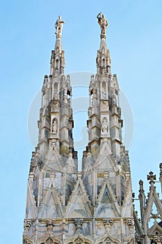 Amazing detail la Madonnina Milan Cathedral Duomo, Italy