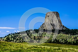 The Amazing Devil's Tower, Wyoming, USA.