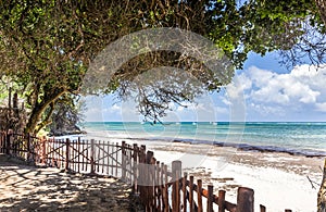 Amazing Diani beach seascape, Kenya