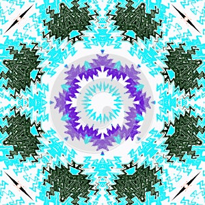 Amazing digitally created graphical pattern