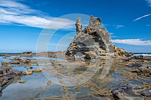 Amazing Eagles Nest rock in Victoria,