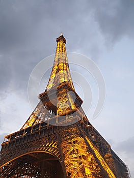 Amazing Eiffel Tower in Paris
