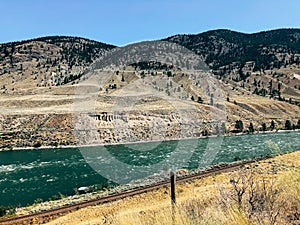 The amazing Fraser River near Cache Creek.