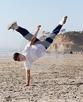 Amazing handstand