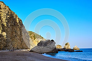 Amazing hidden beach in Portugal