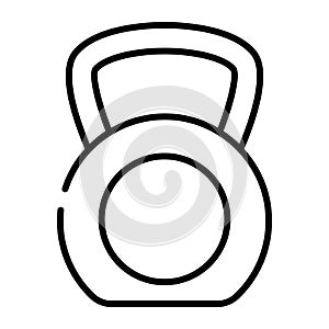 Amazing icon of kettlebell for premium use, weighting girya
