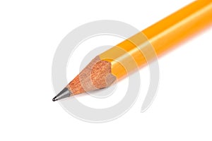 Amazing isolated pencil on pure white background.