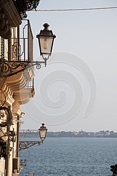 Amazing Italian view from a sicilian town