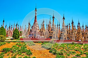 Amazing Kakku Pagodas on Pa-Oh territory, Myanmar
