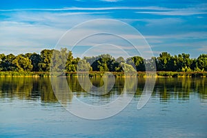 Amazing lake in Varazdin, coutryside Croatia