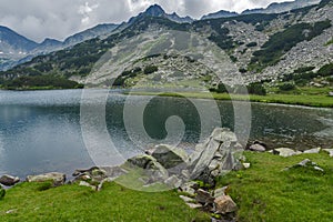 Amazing Landsacape of Muratovo lake, Pirin Mountain photo