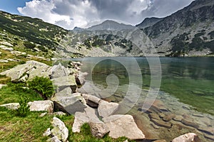 Amazing Landscape of Banderishki Chukar Peak and The Fish Lake, Pirin Mountain