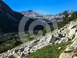 Amazing Landscape with Banderishki Chukar peak, Pirin Mountain