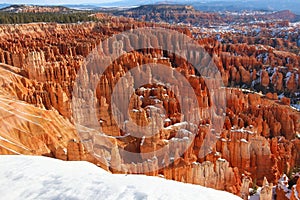 Amazing landscape in Bryce Canyon