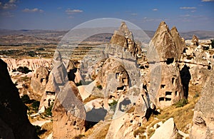 Amazing landscape in Capadocia historical valley