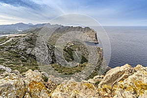 amazing landscape of Formentor, Mallorca in Spain