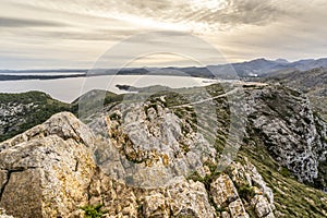 amazing landscape of Formentor, Mallorca in Spain