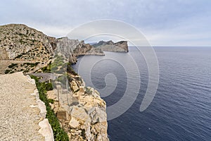 amazing landscape of Formentor, Mallorca in Spain