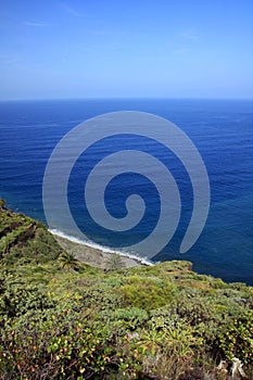 An amazing landscape from La Gomera