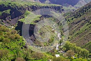 Amazing landscape from temple Garni