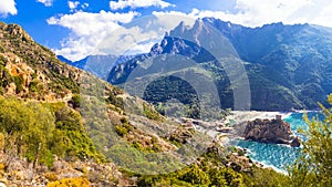 Amazing landscapes of Corsica photo