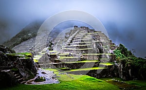 Amazing Machupicchu temple photo