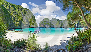 Amazing Maya Bay on Phi Phi Islands, Thailand photo