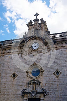 The amazing monastery of Santuari de Lluc Santuario de Santa Maria de Lluch is a Catholic monastery on the island of Mallorca.