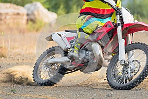 Amazing Motocross rider