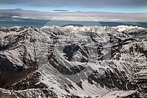 Amazing mountain scenery from Hintertux, Austria.