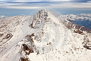 Amazing mountain scenery from Hintertux, Austria.