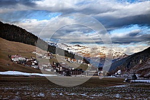 Amazing mountain scenery from Hintertux, Austria.