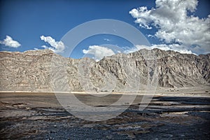 Amazing mountain scenery in Musandam peninsula, Oman