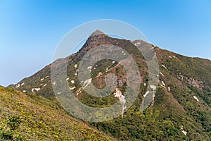 The amazing nature view from Sharp Peak in Sai Kung East Country Park in Hong Kong