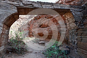 Orange canyon, Barranco de las Vacas, Gran Canaria, Canary Islands, Spain photo