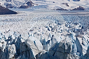 The amazing Perito Moreno glaciar.