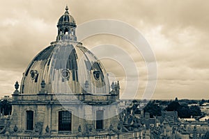 Amazing photo with Radcliffe Camera, Oxford University. Overview