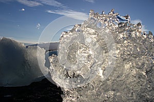 Amazing pieces of ice floes