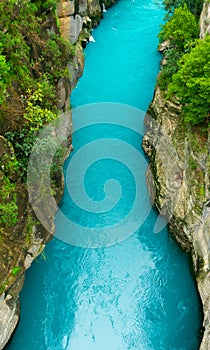 Amazing river landscape from Koprulu Canyon in Manavgat, Antalya, Turkey