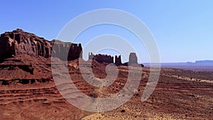 The amazing scenery around Monument Valley in Arizona