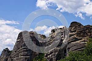 Amazing scenery in Meteora, Greece