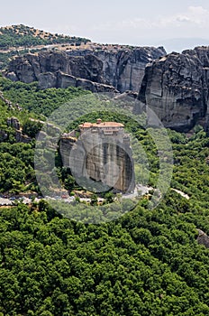 Amazing scenery in Meteora, Greece