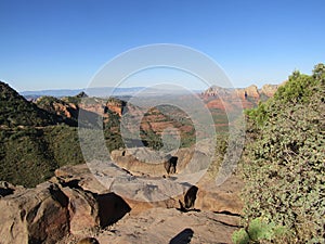 Amazing scenic Overlook in Sedona Arizona